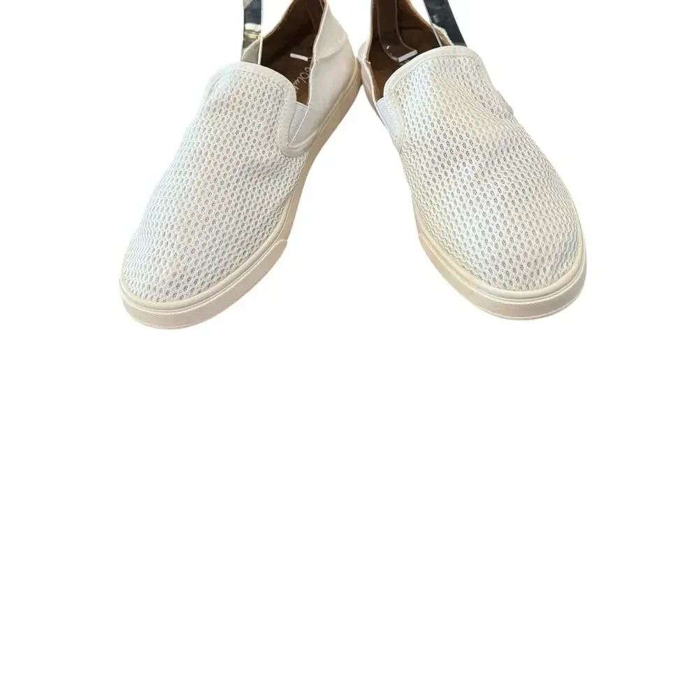 OluKai Pehuea Bright White Mesh Slip On Sneakers Women’s 8.5